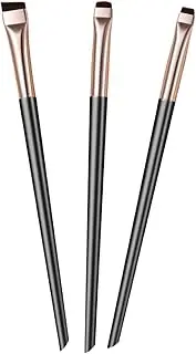 Baluue Makeup Brush Set 5-piece Collection Angled Eyeliner Brush Precision Applicator and Brow Brush Soft Comfortable and for Professional or Personal Use