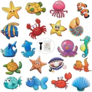Non Slip Bathtub Stickers, 20 Large Sea Adhesive Kids anti Slip Decal Threads fo