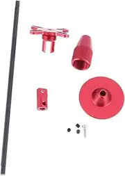 CNC Aluminum GPS Folding Antenna Mount Holder for Quadcopter Multicopter Red Bracket Set Easy to Install Height Compatible with Models