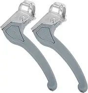 Kisangel Universal Bike Brake Lever Handles 2 Pack for Kids' Folding Bikes Secure Durable and Space-Saving Design