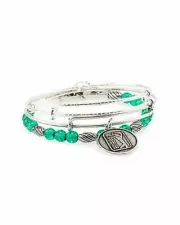 Alex and Ani Set of 3 "PGA Expandable water color Bangles bracelet a15rll44rs