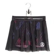 Ultracor Tennis Express Skort Skirt 12" Lined Elastic Waist Black Mash Multi XS