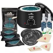Waxing Kit for Women & Men - L2 Digital Wax Pot Warmer, Brazilian & Bikini Hair