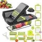 Vegetable Chopper, 15-in-1 Onion Food Multifunctional Mandoline Slicer Cutter
