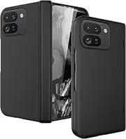 [YQODSZ] for Google Pixel 9 Pro Fold Case with Hinge Protection, Google 9 Pro Fold Slim Case with Screen Protector All-Inclusive Scratch-Resistant Protective Case for Google Pixel 9 Pro Fold Black