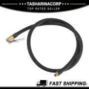 80cm 31.50" Tire Inflator Pump Hose w/ Locking Air Chuck for Car Motorcycle