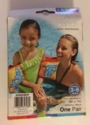 Aqua Arm Band Floats Pool Swim School Shark Inflatable Water Wings for Child New
