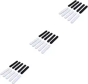 GLEAVI 144pcs Hat Reducer Tape Sweatband Inserts for Hats Eva Material Black White Easy to Install for Baseball Caps and Fedoras