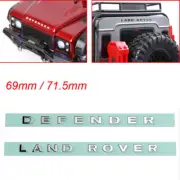 1/10 RC LAND ROVER & DEFENDER Metal Logo Sticker For TRX4 RC4WD D110 D90