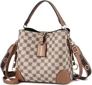 [PHEVOS] Women Handbags and Purse Tote Bags Ladies Satchel Shoulder Bag Retro Top Handle Hobo Purse