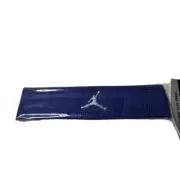 Vintage Jordan Jumpman Blue Stretch Basketball Unisex Adult Headband One Size