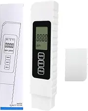 Water Quality Tester | Digital Water Quality Tester TDS EC Meter - 0-9990ppm Range Testing Tool Portable High Accuracy Temperature Pen for Home Drinking Spa