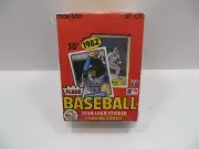 1982 FLEER BASEBALL EMPTY BOX