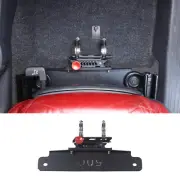 Black Aluminum Fire Extinguisher Bracket Holder Mount For Fiat 500 2016+ (for: Fiat)