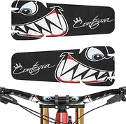 Bikes Handlebar Wrap - Cycling Handle Wraps Film, Cycling Handlebar Tape | PVC Shark Pattern Bicycles Bar Tape, Scratch Resistant Decorative Protective Bikes Accessories for Bikes, (5.51x2.17x1.5in)