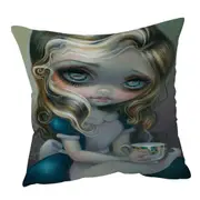 Alice's Advice Tea Cup Alice Cushion Cover