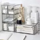 Drawer Type Transparent Organizer Shelf Cosmetics Organizer Skin Care