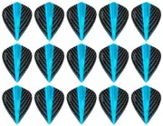 5 Sets Harrows Quantum Kite Dart Flights – Ships w/ Tracking - Aqua