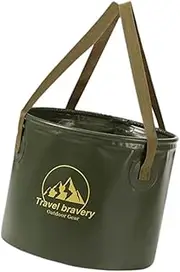 Eigell Collapsible Bucket Practical Camping Bucket for Indoor Kitchen Backpacking