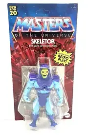 Mattel Masters Of The Universe Origins Retro Skeletor 5" Boxed