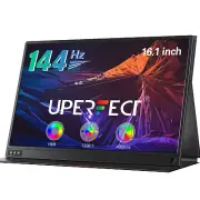 UPERTFECT 16.1" Gaming Monitor 144Hz 1920x1080 Portable Monitor Laptop Screen