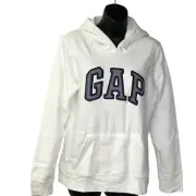 GAP PULL OVER LOGO HOODED SWEATSHIRTS MD NEW WITH TAG