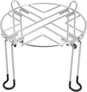 Water Filter Stand, Stainless Steel Countertop Water Filter System Stand, 6 Tall by 9 Wide, Compatible for Berkey Big, Royal, Travel, and Other Medium Water Filters, Detachable