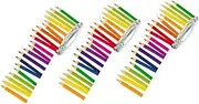 TEHAUX 3 Rolls Pencil Border Stickers Decorative Border Paper for Classroom Decorations DIY Crafts Stylish Bulletin Board Trim Easy Cut Install for Blackboard Walls