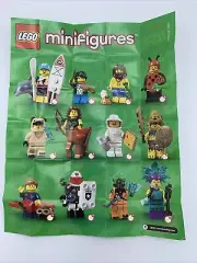 Lego Mini Figures Series 21 Poster Sheet￼￼.