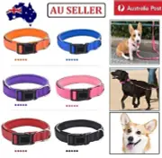 Reflective Pet Dog Adjustable Safety Puppy Collar Nylon Lightweight Dogs Collars