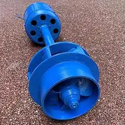 High Power Hydroelectric Generator 5000W Axial Flow Hydroelectric Generator 400V Low Head Water Turbine Generator 1000RPM 3phase Hydro Turbines Pure Copper Core Generator for Home,5000w,400V