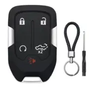 Key Fob Shell Case Replacement Fits for Chevy Silverado 2022 2021 2020 2019 and