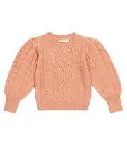 [The New Society] The New Society Cable-knit sweater Y 8 pink