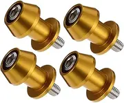 ETHZZLE Motorcycle Swing Arm Stand Screws 4pcs Cnc-machined Swingarm Spools Sliders Stand for Performance