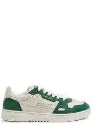 Axel Arigato Dice Lo Panelled Nubuck Sneakers - White And Green - 41 (IT41 / UK8) 41 (IT41 / UK8)