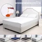 Extra Deep Mattress Bed Topper Fitted Cover Single Double King Size