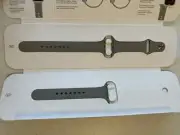 New Apple Watch Light Gray Sport Band Titanium Series 10 46mm 45mm 44 Ultra 49mm