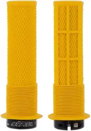 DeathGrip Flanged Grips - DMR DeathGrip Flanged Grips - Thick, Lock-On, Gum -