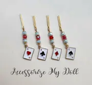 Doll Jewelry Rainbow High OOAK Blythe Earrings Pullip Custom BJD Lol Surprise