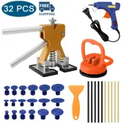 Car Body Dent Puller Glue Gun Tool Paintless Dint Hail Damage Remover Repair Kit