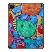 iPad Pro 12.9-inch (5th/6th gen) iPad Impact Case Crayon and Pen Floral by Matthew Langille