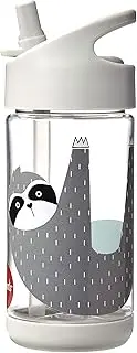 3 Sprouts Water Bottle, Gray