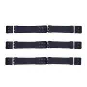 Adjustable Wig Elastic Bands with Hooks - 3 Set/Lot for Wig Making & Sewing - DI