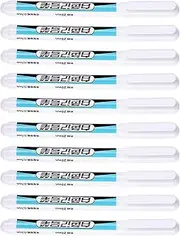 10x 20mm Long Tip Deep Hole Marker Pen Waterproof Carpenter White Multi Purpose Pens Permanent Deep Reach Markers Long Head Marker