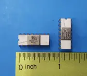VINTAGE IC , JM38510/05503BEA , RCA CRC , INVERTER , CERAMIC DIP-16