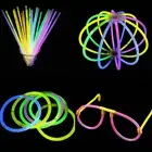 100PCS Glow Sticks Safe Light Sticks Glow In The Dark Party Supplies For Glow N