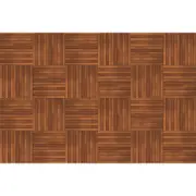 6696 x 4464mm Modular Decking Merbau 24 Panel Kit