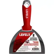 LEVEL5 Drywall Tools - 6" Stainless Joint/Putty Knife Soft Grip Handle 5-142