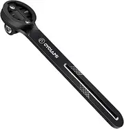 Adjustable Bike Mount with Strap, Compatible with Garmin Edge, iGPSPORT, XOSS, CooSpo Magene, CYCPLUS GPS, Suitable for Round Tube/Flat Handlebars (CY11-180°Adjustable)