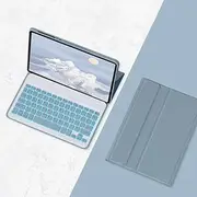 Jarttarn Bluetooth Keyboard Compatible with Xiaomi Redmi Pad Pro 12.1”, Backlit Detachable Keyboard and Tablet Magnetic Protective Cover (Blue)